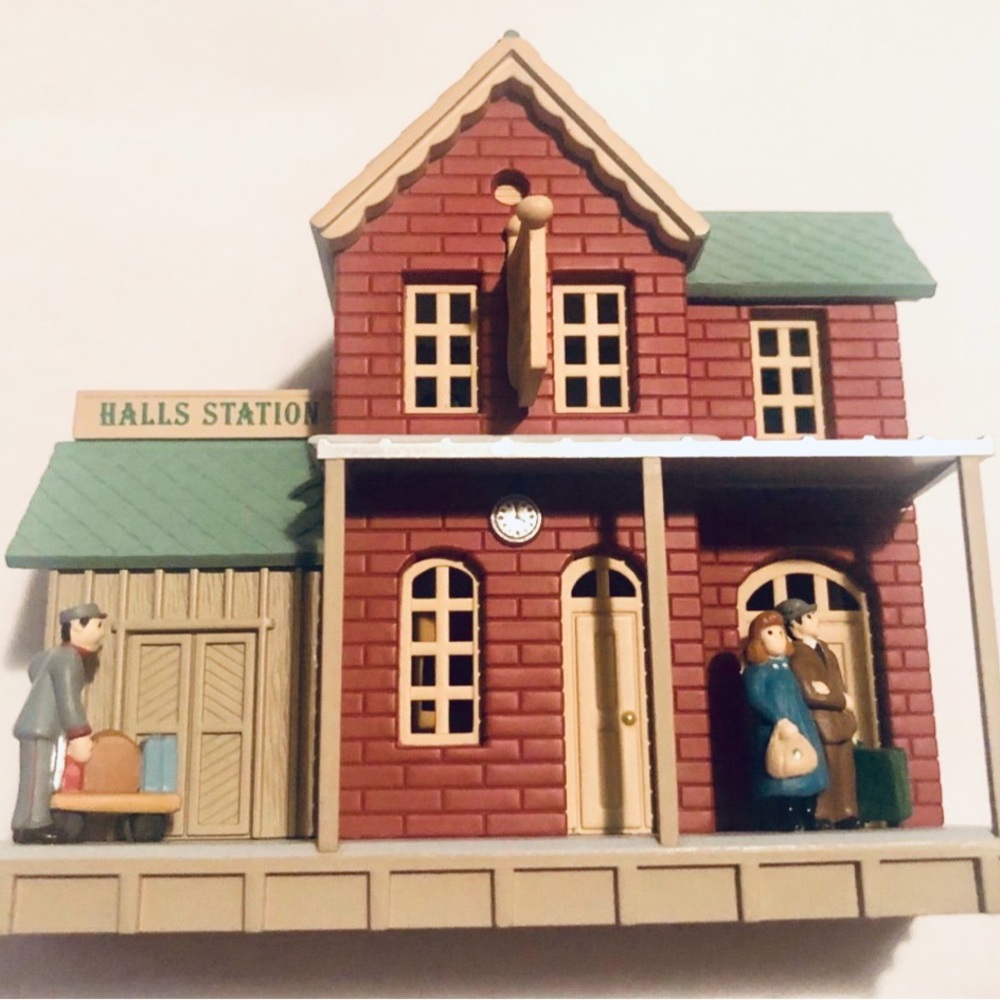 Hallmark Ornament Halls Station Anniversary Edition